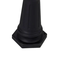 Klassieke buiten lantaarn zwart 3-lichts IP44 - New Haven