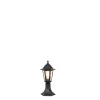 Klassieke buiten vloerlamp zwart 42,2 cm IP44 - New Haven