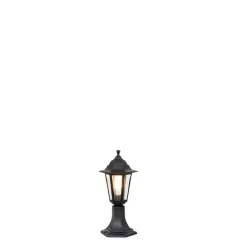 Klassieke buiten vloerlamp zwart 42,2 cm IP44 - New Haven