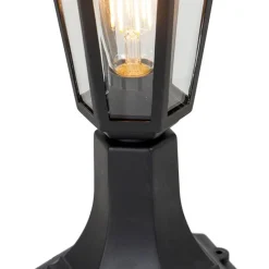 Klassieke buiten vloerlamp zwart 42,2 cm IP44 - New Haven