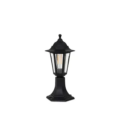 Klassieke buiten vloerlamp zwart 42,2 cm IP44 - New Haven