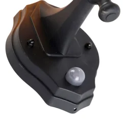 Klassieke buiten wandlamp zwart met bewegingssensor - New Haven