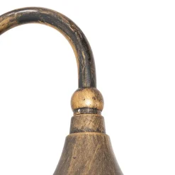 Klassieke buiten wandlamp antiek goud IP44 - Daphne