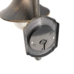 Klassieke buiten wandlamp antiek goud IP44 - Daphne