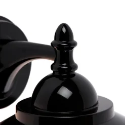 Klassieke buiten wandlamp zwart IP44 - Oxford