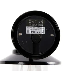 Klassieke buiten wandlamp zwart IP44 - Oxford