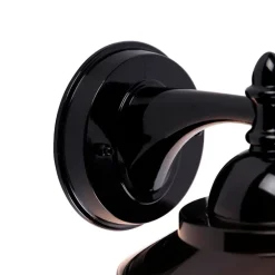 Klassieke buiten wandlamp zwart IP44 - Oxford