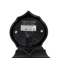 Klassieke buiten wandlamp zwart IP44 - Capital