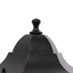 Klassieke buiten wandlamp zwart IP44 - Havana Up