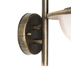 Klassieke buiten wandlantaarn antiek goud IP44 - Bruges