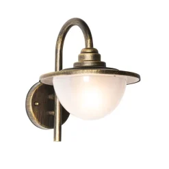 Klassieke buiten wandlantaarn antiek goud IP44 - Bruges