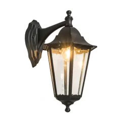 Klassieke buiten wandlantaarn zwart IP44 - New Orleans Down
