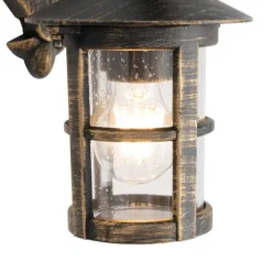 Klassieke buiten wandlantaarn antiek goud IP44 - Herb