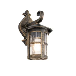 Klassieke buiten wandlantaarn antiek goud IP44 - Herb