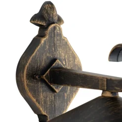 Klassieke buiten wandlantaarn antiek goud IP44 - Herb