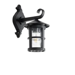 Klassieke buiten wandlantaarn zwart IP44 - Herb