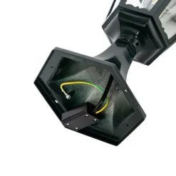 Klassieke buitenlantaarn sokkel donker groen IP44 - New Orleans