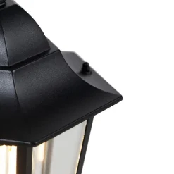 Klassieke buitenlantaarn sokkel zwart 48,6 cm IP44 - New Orleans