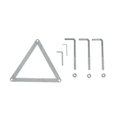 Klassieke buitenlantaarn zwart 200 cm IP44 - Havana