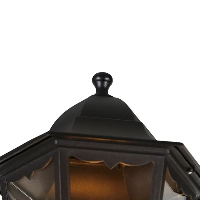 Klassieke buitenlantaarn zwart 200 cm IP44 - Havana