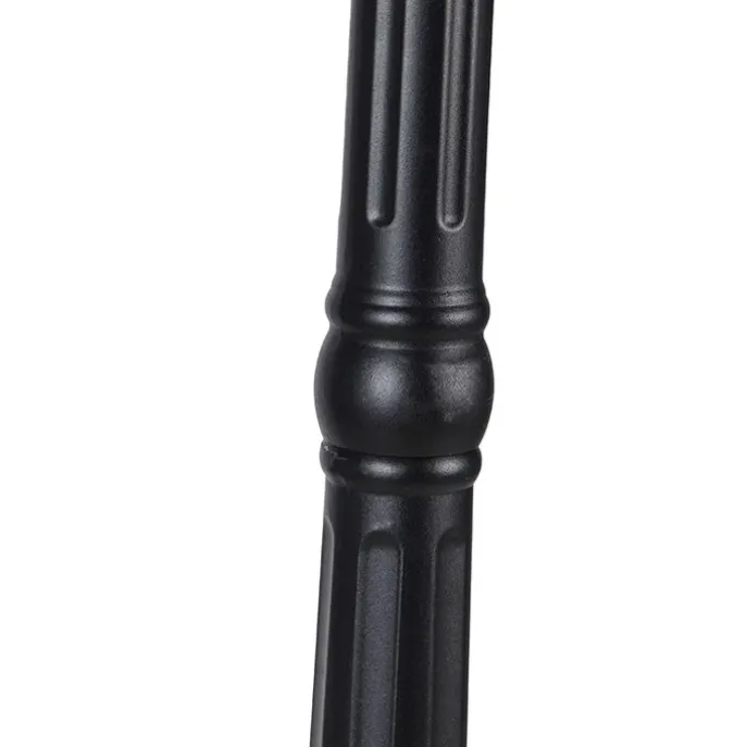 Klassieke buitenlantaarn zwart 200 cm IP44 - Havana