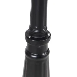 Klassieke buitenlantaarn zwart 200 cm IP44 - Havana