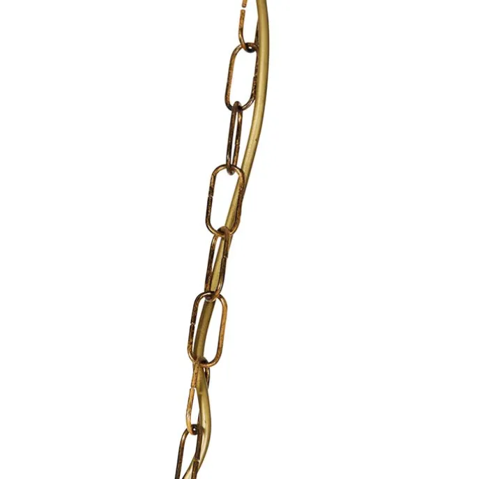 Klassieke kroonluchter antiek goud 8-lichts - Giuseppe