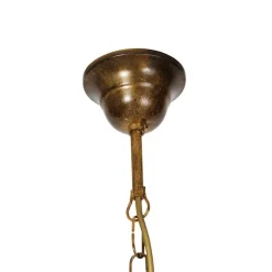 Klassieke kroonluchter antiek goud 8-lichts - Giuseppe