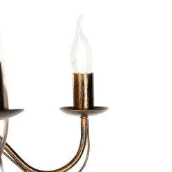 Klassieke kroonluchter antiek goud 5-lichts - Giuseppe