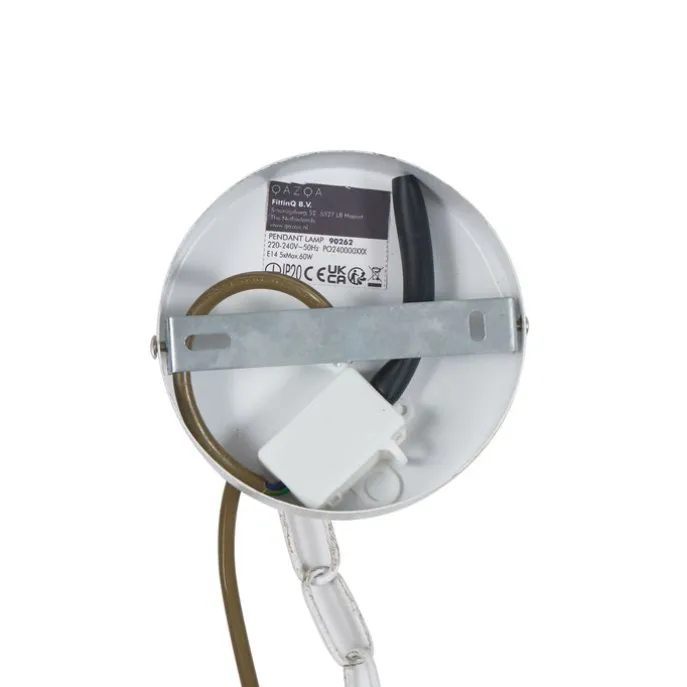 Klassieke kroonluchter crème 8-lichts - Giuseppe