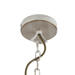 Klassieke kroonluchter crème 8-lichts - Giuseppe