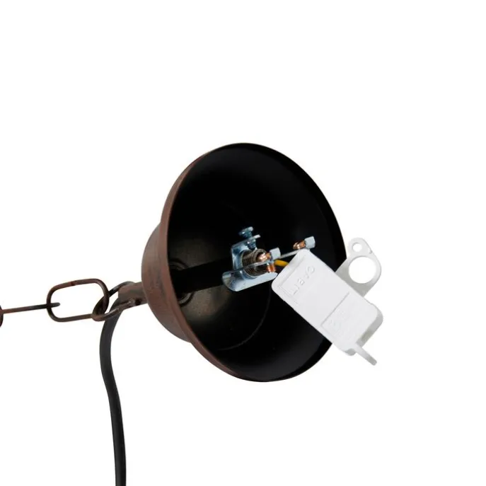 Klassieke kroonluchter roestbruin 8-lichts - Giuseppe