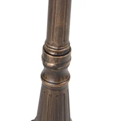 Klassieke lantaarn antiek goud 3-lichts IP44 - Capital