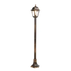 Klassieke lantaarn antiek goud 122 cm IP44 - Capital