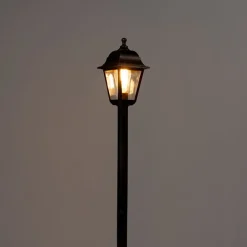 Klassieke lantaarn antiek goud 122 cm IP44 - Capital