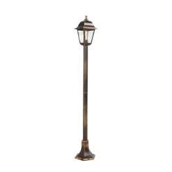 Klassieke lantaarn antiek goud 122 cm IP44 - Capital
