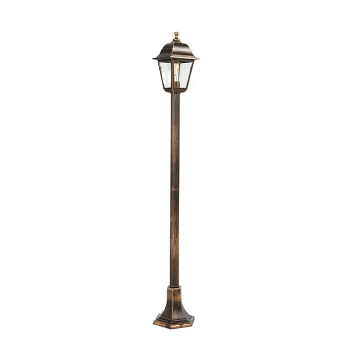 Klassieke lantaarn antiek goud 122 cm IP44 - Capital