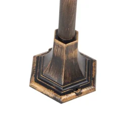 Klassieke lantaarn antiek goud 122 cm IP44 - Capital