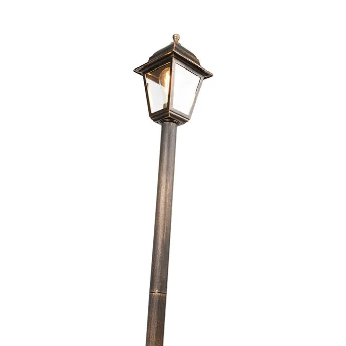 Klassieke lantaarn antiek goud 122 cm IP44 - Capital