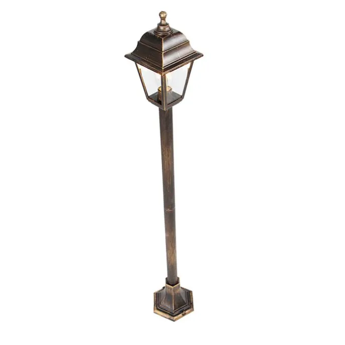 Klassieke lantaarn antiek goud 122 cm IP44 - Capital