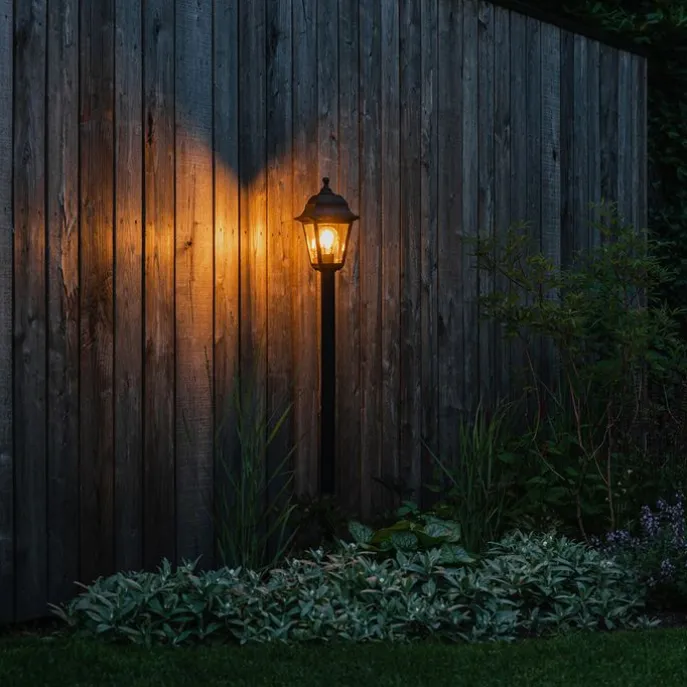 Klassieke lantaarn zwart 122 cm IP44 - Capital