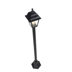 Klassieke lantaarn zwart 122 cm IP44 - Capital