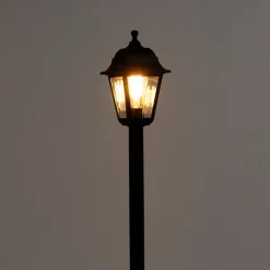 Klassieke lantaarn zwart 122 cm IP44 - Capital