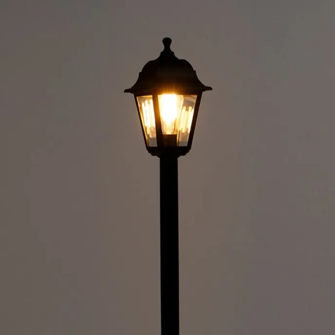 Klassieke lantaarn zwart 122 cm IP44 - Capital