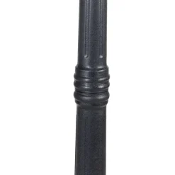 Klassieke lantaarn zwart 3-lichts IP44 - Capital