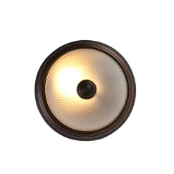 Klassieke plafondlamp bruin opaal - Classico