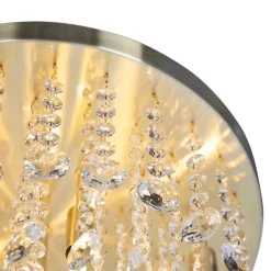 Klassieke plafondlamp goud/messing 35 cm - Medusa