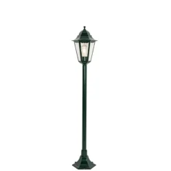 Klassieke staande buitenlamp donker groen 125 cm IP44 - New Orleans