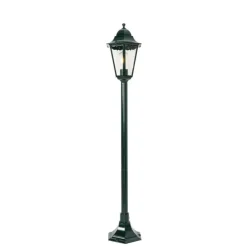 Klassieke staande buitenlamp donker groen 125 cm IP44 - New Orleans