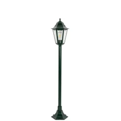 Klassieke staande buitenlamp donker groen 125 cm IP44 - New Orleans